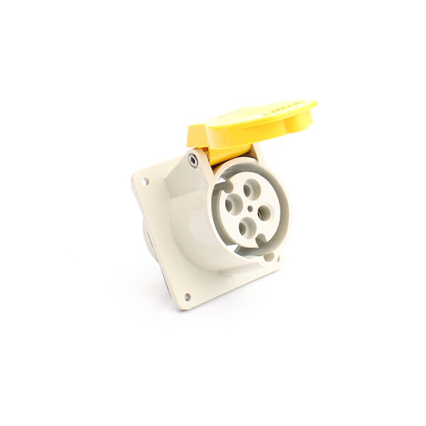 Tomada Industrial De Embutir 3p+t 16a 110v/130v Strahl 4044