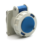 Tomada Industrial De Embutir Negativa Ip67 2p+t 16a 220v Pa30