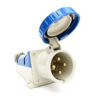 Tomada Industrial De Sobrepor Negativa 3p+t 125a 220/240v N-4