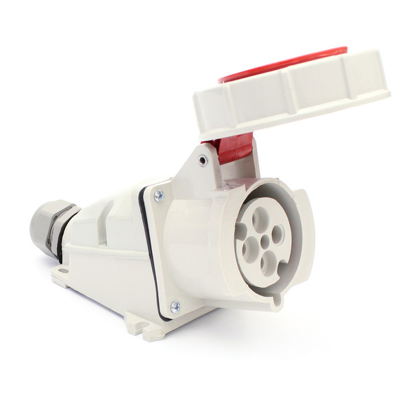 Tomada Industrial De Sobrepor Para Containers 3p+t 32a 380/44