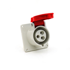 Tomada Industrial Embutir 2p+t 16a 380/440v Strahl - 3049/bc