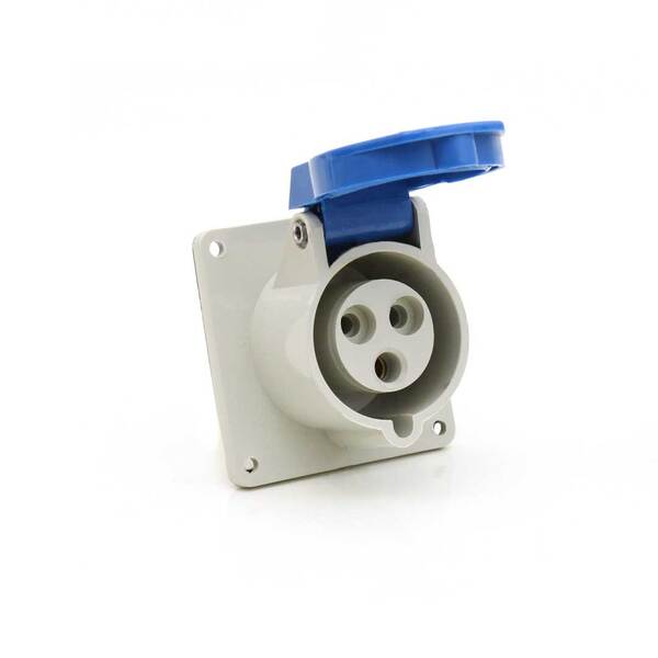 Tomada Industrial Embutir 2p+t 32a 220/240v Strahl - 3246/bc