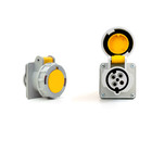 Tomada Industrial Embutir 3p+t16a 110/130v Ip67strahl Pa4044