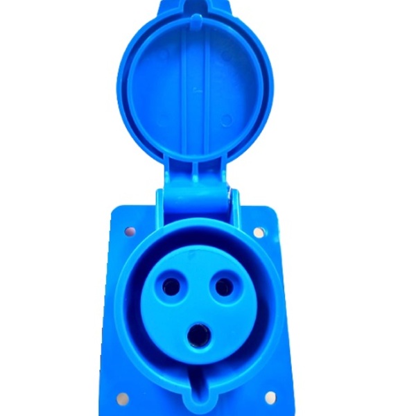 Tomada Industrial Embutir Az 32a 2p+t 3246 220/240v Ip44 6h (