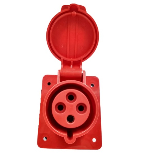 Tomada Industrial Embutir Vm 32a 3p+t 4246 380/440v Ip44 6h (