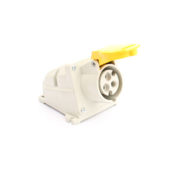 Tomada Industrial Sobrepor 2p+t 16a 110v/130v  Strahl 3004