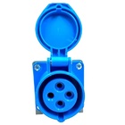 Tomada Industrial Sobrepor Az 16a 3p+t 4009 220/240v Ip44 9h