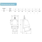 Tomada Industrial Sobrepor Az 32a 2p+t 3206 220/240v Ip44 6h