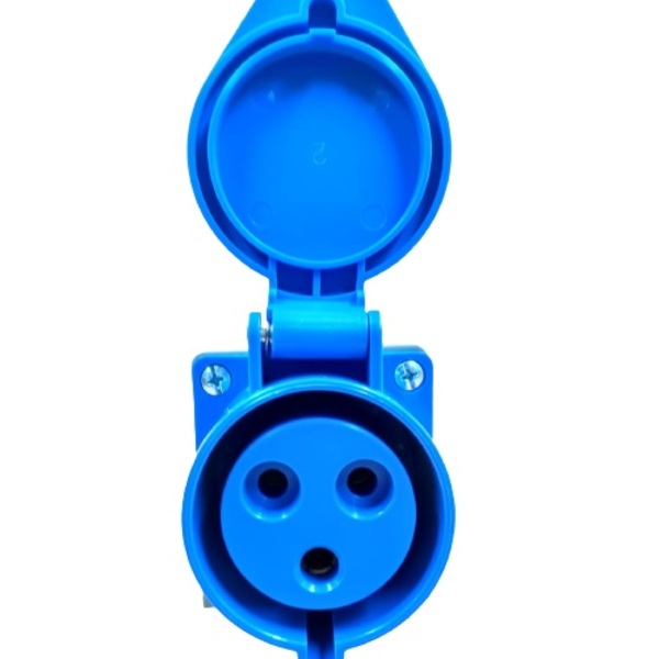 Tomada Industrial Sobrepor Az 32a 2p+t 3206 220/240v Ip44 6h