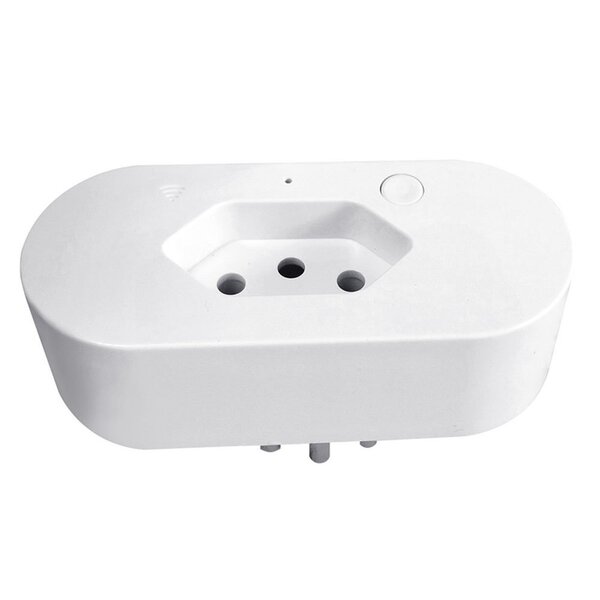 Tomada Inteligente Smart Plug Slim I2go Wi-fi 10a
