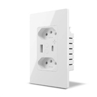 Tomada Inteligente Wi-fi + Ble Dupla 10a Entrada Usb/usb-c