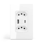 Tomada Inteligente Wi-fi + Ble Dupla 10a Entrada Usb/usb-c