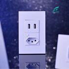 Tomada Inteligente Wi-fi Usb Embutir 10a Interruptor Jwcom