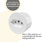 Tomada Inteligente Wifi Inteligente Plug Power Temporizador L