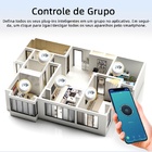 Tomada Inteligente Wifi Inteligente Plug Power Temporizador L