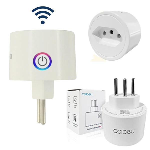 Tomada Inteligente Wifi Inteligente Plug Power Temporizador L
