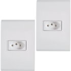 Tomada Liz Universal 10a Horizontal Tramontina - Unico