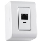 Tomada Lizflex Telebras + Rj11 Tramontina - Unico