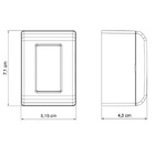 Tomada Lizflex Telebras + Rj11 Tramontina - Unico