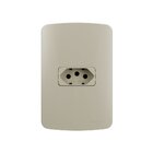 Tomada Margirius B3 Colors 2p+t 20a Com Placa 4x2 Pérola