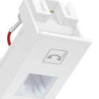 Tomada Módulo Telefone Rj11 4 Vias Fame Evidence - Ref. 0501