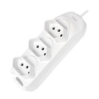 Tomada Multipla Com 3 Entradas Removíveis Oex Tm100