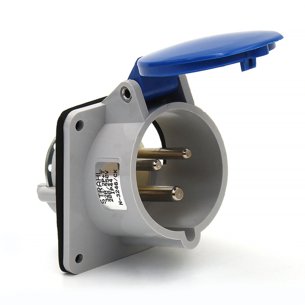 Tomada Negativa De Embutir Cekton Ip44 3(2p+t) 32a 200/250v