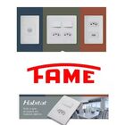 Tomada P/ Telefone Rj11 2 Vias Com Placa Fame Habitat Branco