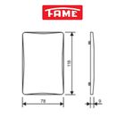 Tomada P/ Telefone Rj11 2 Vias Com Placa Fame Habitat Branco