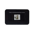 Tomada Para Moveis Rede Rj45 Cat5 Preta - Lumitek