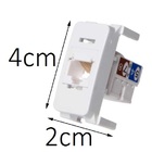 Tomada Rj45 Cat5e Branco - Margirius