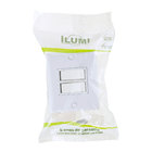 Tomada Sobrepor Bipolar 2P + T 10A 250V Ilumi