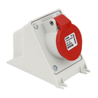 Tomada Sobrepor Industrial 380V(440V) 2+T Vermelho Newkon Steck