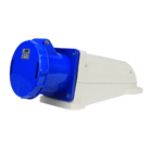 Tomada Sobrepor Industrial 3p+t 63a 220/240v 9h Az Ip67 Jamo