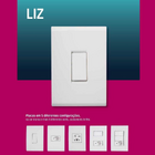 Tomada Tripla 20a/250v Com Placa 4x2 Liz Tramontina - 3 Un. B