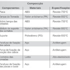 Tomada Tripla Ilumi Slim C-pl 10a 250v 80123 Monobloco