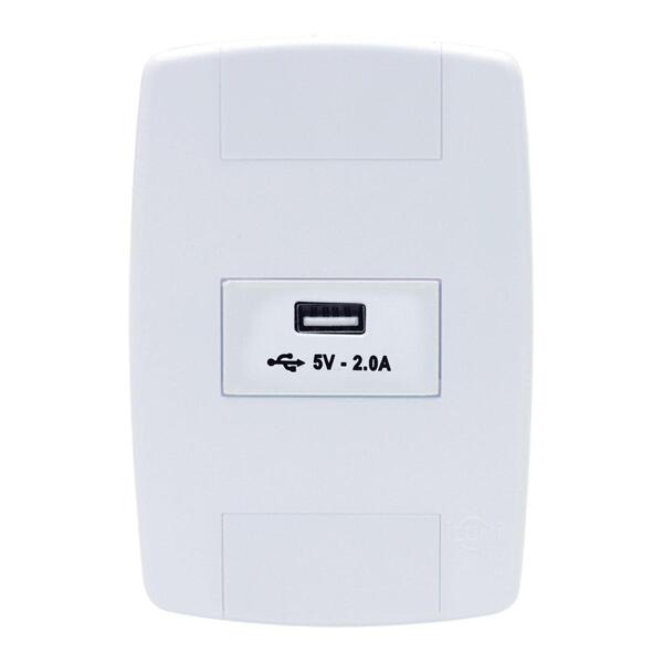 Tomada Usb 2a - 5v Bivolt Completo Lev - Ilumi