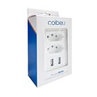 Tomada Usb Duo De Parede Conjunto Com 2 Tomadas E 2 Entradas