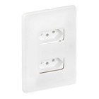 TOMADAS 2P+T 10A C/PL 4X2 ZEFFIA