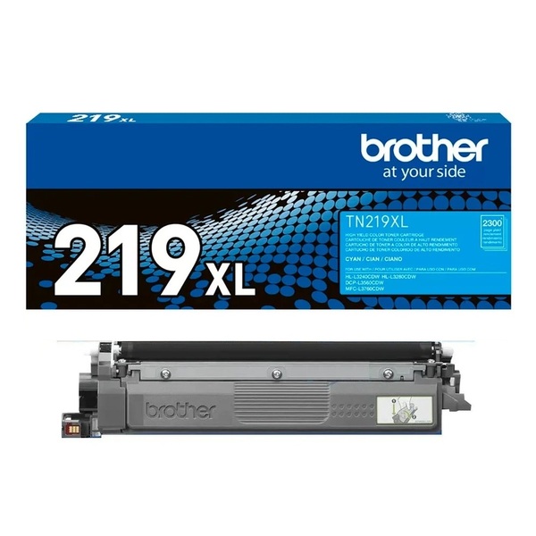 Toner Brother Tn-219xl Tn219xl Ciano Original Mfc-l3760cdw Hl