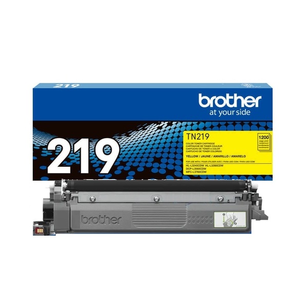 Toner Brother Tn-219y Tn219 Amarelo Original Mfc-l3760cdw Hl-