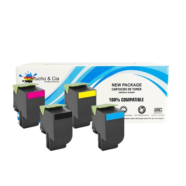 Toner Comp 74c40c0 Cs720  Cs/cx725  Ciano 3k
