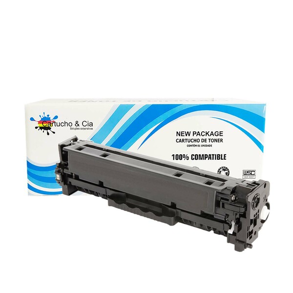 Toner Compatível Ce411a 305a Ciano M351 M475 M451dw