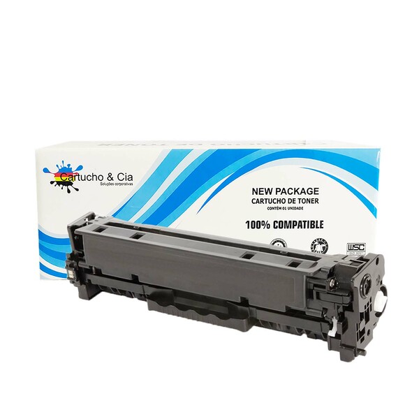 Toner Compatível Cf382a 312a Amarelo M476nw M476dw 2.8k