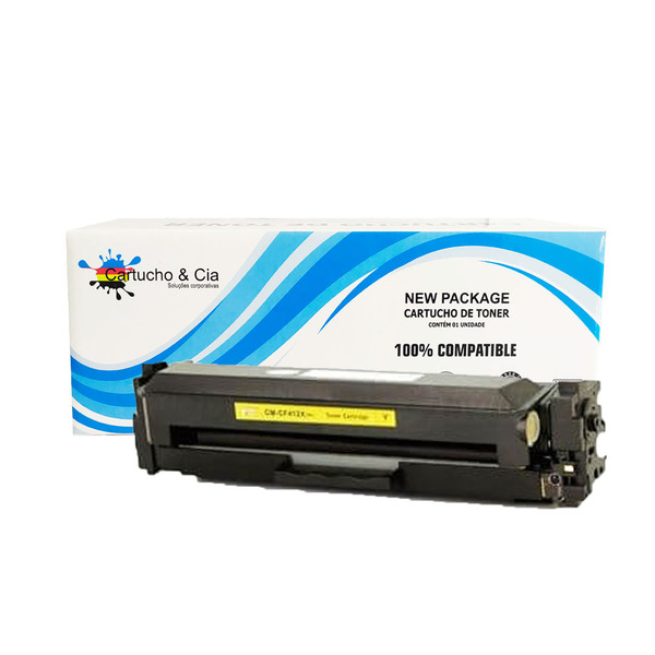 Toner Compatível Cf412x 410x Amarelo M452dn M477fdn 5k