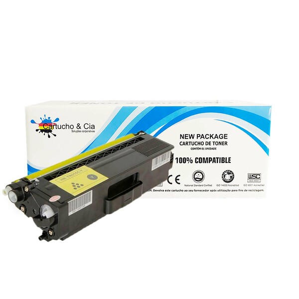 Toner Compatível Tn329y Tn329 Amarelo Hl-l8250cdn Hl-l8350 6k