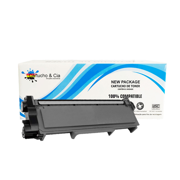 Toner Compatível Tn660 Dcpl2540 Dcpl2520 L2740 L2700 2.6k