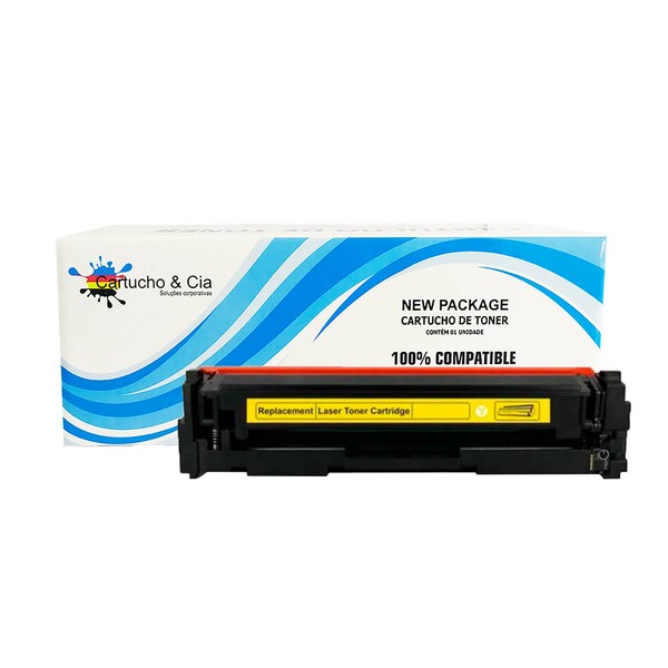 Toner Compatível W2022a 414a Amarelo M454 479 Sem Chip 2.1k