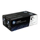 Toner Hp 36a Preto Dual Pack Laserjet Original Cb436ae
