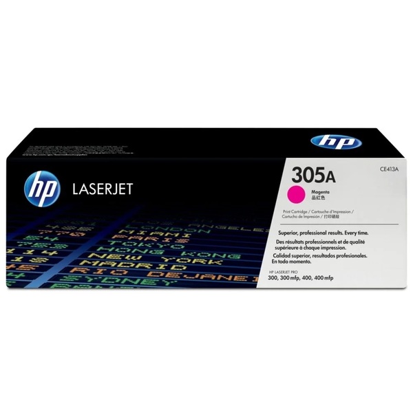 Toner Hp CE413A 305a Original - Magenta - 3k